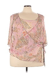 Avenue 3/4 Sleeve Silk Top