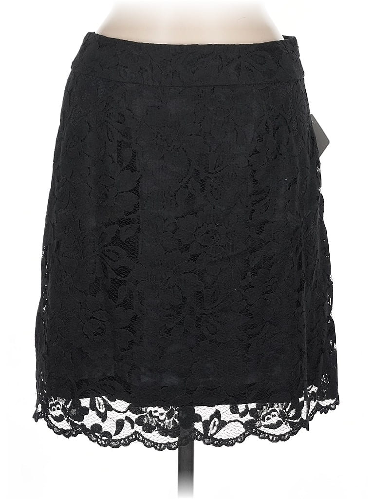 Pre-owned Halogen Formal Skirt In Black