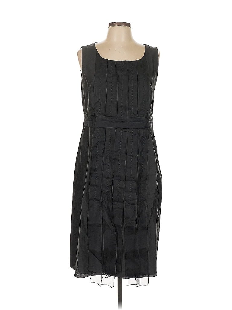 Akris Punto Black Cocktail Dress Size 12 - photo 1