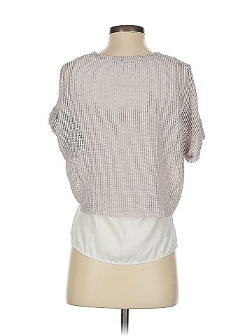 Zara W&B Collection Short Sleeve Blouse (view 2)