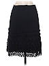 Moda International Solid Black Silk Skirt Size XS - photo 2