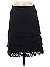 Moda International Solid Black Silk Skirt Size XS - photo 1