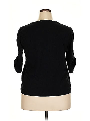 Ann Taylor Factory 3/4 Sleeve T-Shirt (view 2)