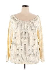 Shein Curve Pullover Sweater