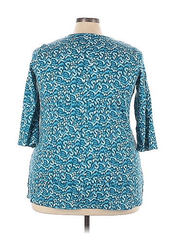 Roaman's 3/4 Sleeve T-Shirt (view 2)
