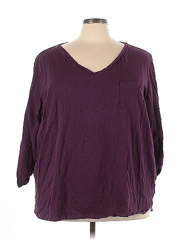 Roaman's 3/4 Sleeve T-Shirt (view 1)
