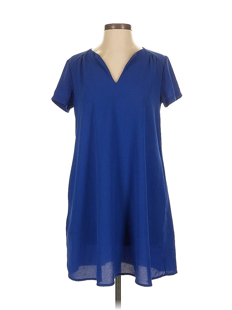 Pre-owned Lush Casual Dress In Blue