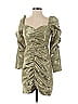 Eggie 100% Polyester Green Cocktail Dress Size S - photo 1