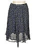 Sag Harbor 100% Polyester Print Blue Casual Skirt Size 16 - photo 1