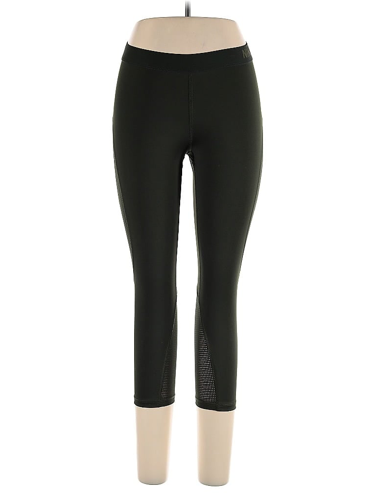 Pre-owned Nike Active Pants In Black