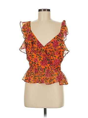 Veronica Beard Sleeveless Silk Top (view 1)