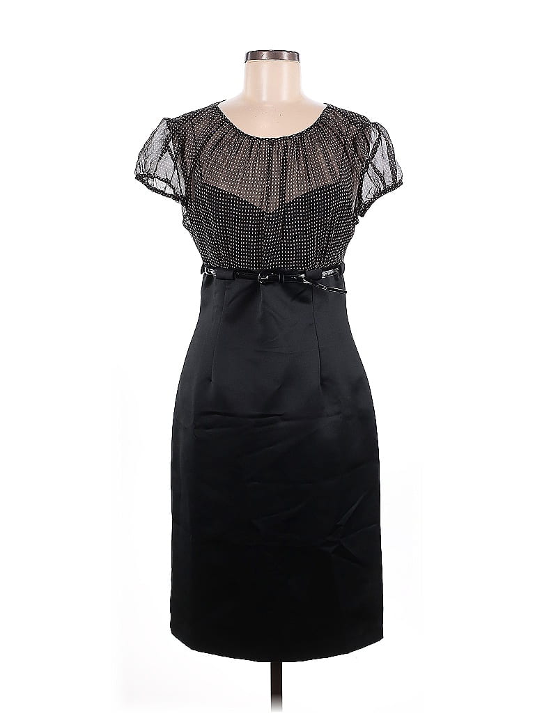 Tahari by ASL Black Cocktail Dress Size 6 - photo 1