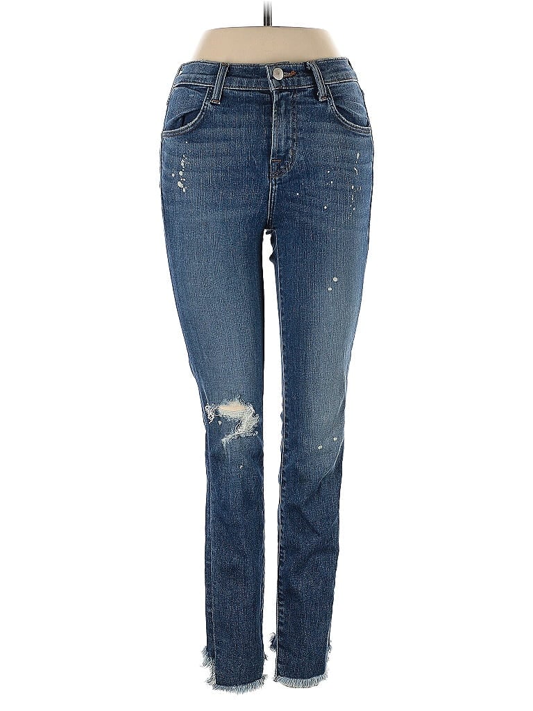 J Brand Stars Blue Jeans Size 23 waist - photo 1
