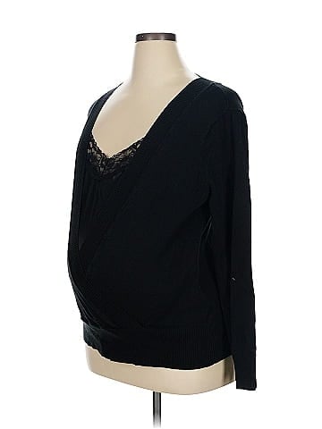 Motherhood Long Sleeve Blouse (view 1)