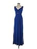 David Meister Blue Cocktail Dress Size 2 - photo 1
