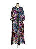 Johnny Was Paisley Blue Casual Dress Size 1X - photo 1