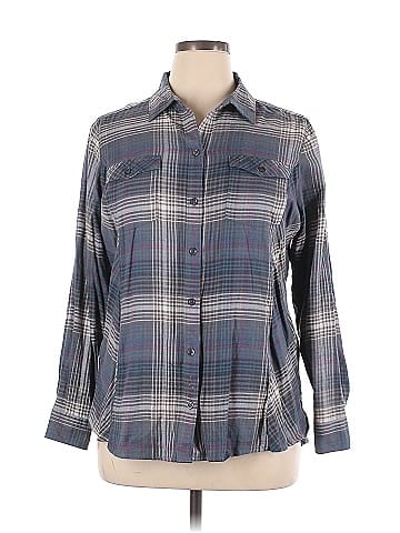Wolverine Long Sleeve Button-Down Shirt (view 1)