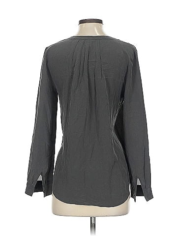 Joie Long Sleeve Silk Top (view 2)