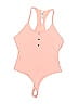 Victoria Sport Solid Pink Orange One Piece Swimsuit Size M - photo 1