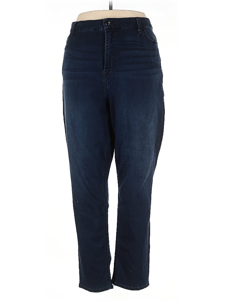 Pre-owned Jen7 By 7 For All Mankind Jeans In Blue