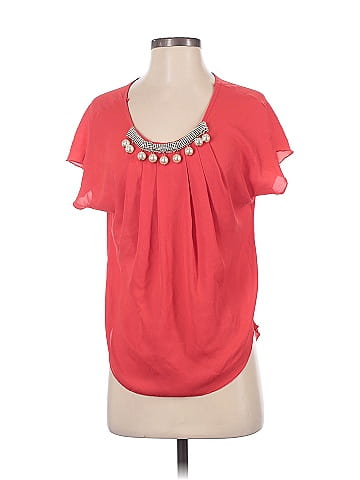 Fashion Magazine Short Sleeve Blouse (view 1)