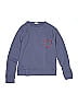Crewcuts 100% Cotton Hearts Blue Sweatshirt Size L (big kids) - photo 1