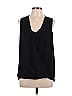 Pleione 100% Polyester Black Sleeveless Blouse Size L - photo 1