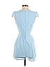 TOBI 100% Polyester Solid Blue Romper Size XS - photo 2