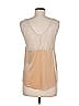 Mystree 100% Polyester Tan Sleeveless Blouse Size M - photo 2