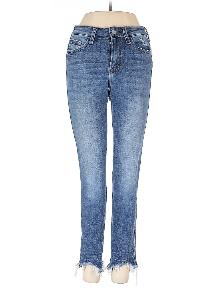 Vervet Hearts Blue Jeans Size 24 waist - photo 1