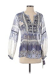 Hale Bob 3/4 Sleeve Silk Top