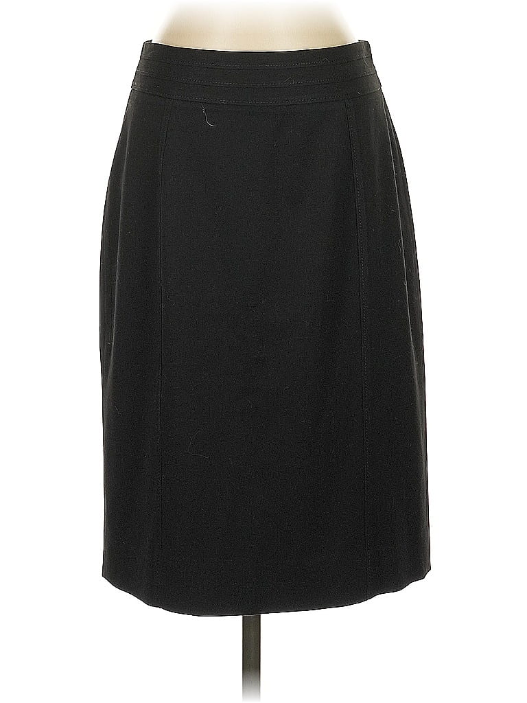 Pre-owned White House Black Market Formal Skirt In Black