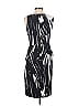 David Meister Graphic Black Cocktail Dress Size 4 - photo 2
