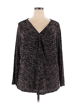 Belle By Kim Gravel Long Sleeve Blouse