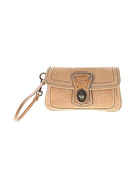 Coach Leather Wristlet