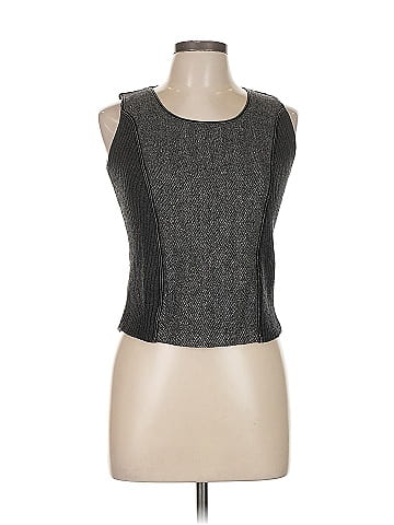 Blue Les Copains Sleeveless Blouse (view 1)