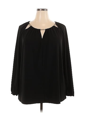 Carmen Carmen Marc Valvo Long Sleeve Blouse (view 1)