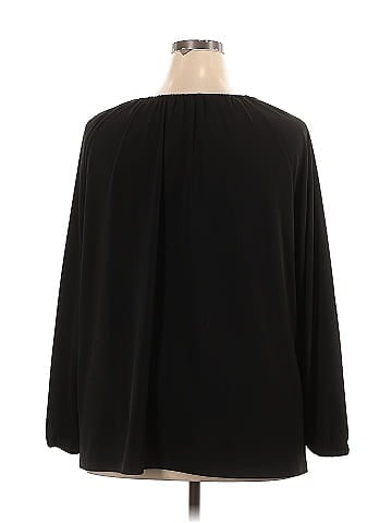 Carmen Carmen Marc Valvo Long Sleeve Blouse (view 2)