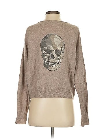 Skull Cashmere Cashmere Pullover Sweater (view 2)