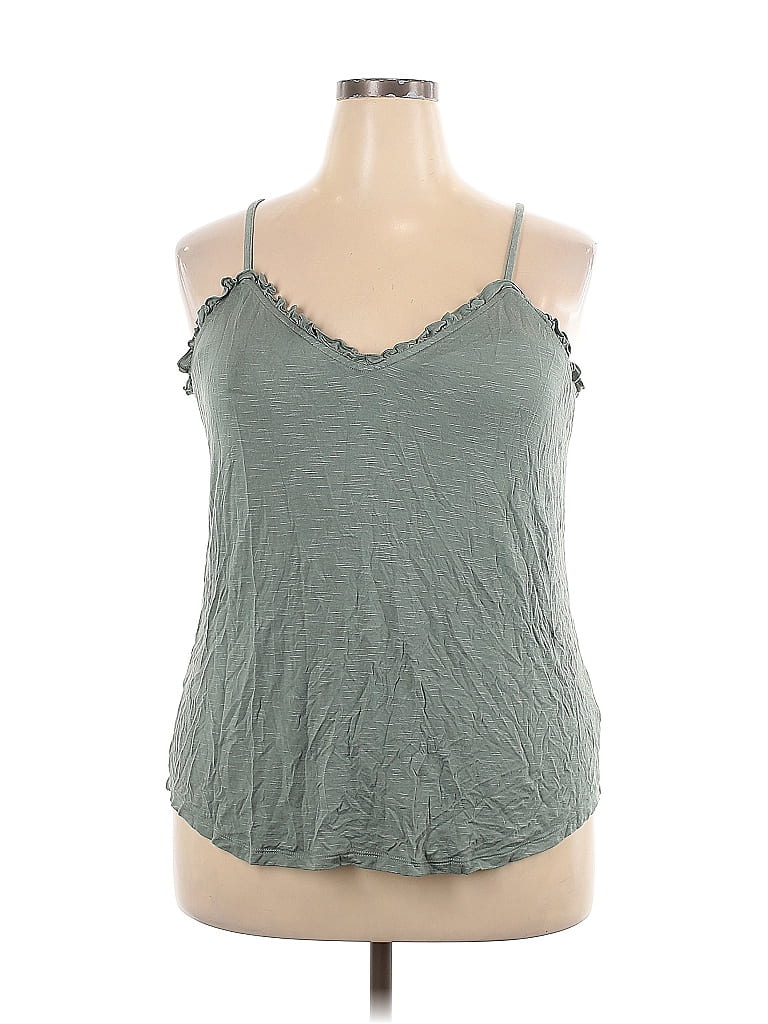 24/7 Maurices Green Sleeveless Top Size XXL - photo 1