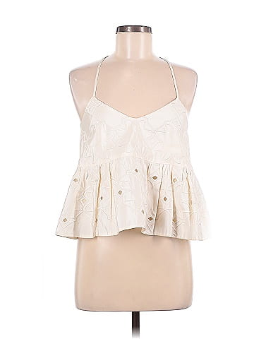 Tibi Sleeveless Silk Top (view 1)
