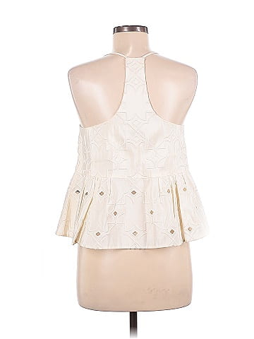 Tibi Sleeveless Silk Top (view 2)