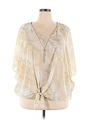 Jm Collection 3/4 Sleeve Blouse