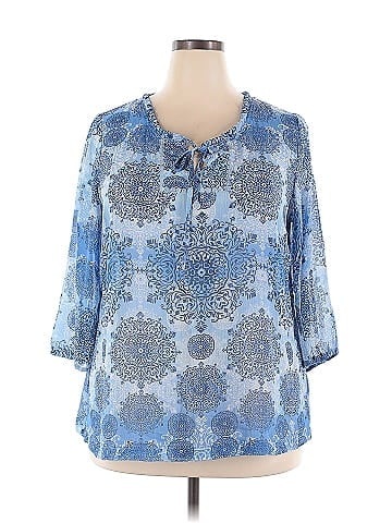 Avenue 3/4 Sleeve Blouse (view 1)