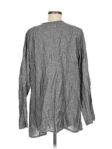Flax Long Sleeve Blouse (view 2)