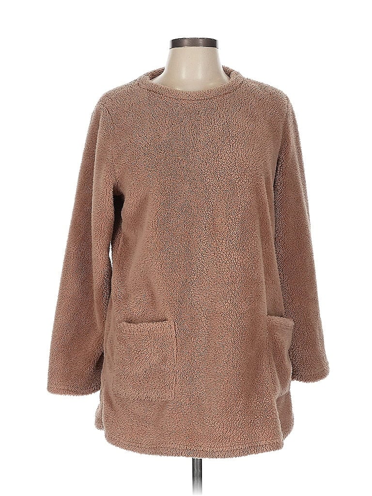 Pre-owned Unbranded Pullover Sweater In Brown