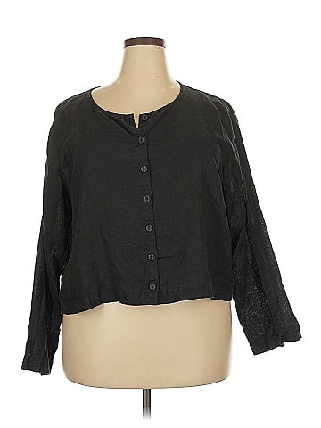 Flax Long Sleeve Blouse (view 1)