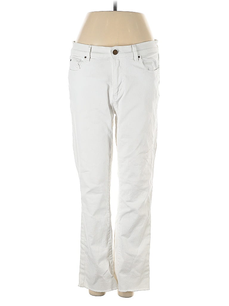 Ann Taylor White Casual Pants Size 6 - photo 1
