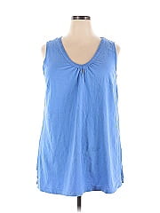 Woman Within Sleeveless T Shirt