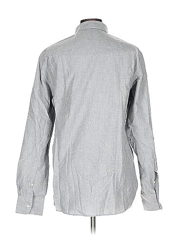 Officine Generale Long Sleeve Button-Down Shirt (view 2)